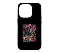 Carcasa para iPhone 14 Pro La Hoja se Encuentra con la Geisha samurái de Seda Urbana