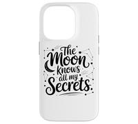 Carcasa para iPhone 14 Pro La Luna Sabe Todos mis Secretos Vibes celestiales