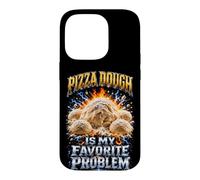 Carcasa para iPhone 14 Pro La Masa de Pizza es mi Problema Favorito Foodie Baker