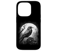 Carcasa para iPhone 14 Pro LA Oscuridad Hay Y Nada MÁS El Cuervo Edgar Allan PoE Meme