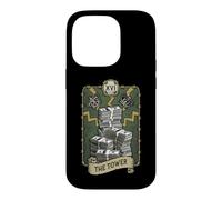 Carcasa para iPhone 14 Pro La Torre Tarot Card Dólar Dinero Astrología