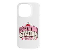 Carcasa para iPhone 14 Pro Lactation Station, Lactating Mothers Breastfeeding New Mom