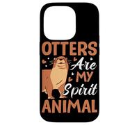 Carcasa para iPhone 14 Pro Las nutrias Son mi Animal Espiritual