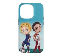 Carcasa para iPhone 14 Pro Las Reglas del Juego, Dani y Mateo