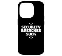 Carcasa para iPhone 14 Pro Las violaciones de Seguridad apestan - Hackers de Seguridad del Programador INFOSEC