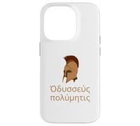 Carcasa para iPhone 14 Pro Lengua Griega Antigua - Odysseus Polymetis - La Odisea