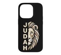Carcasa para iPhone 14 Pro León de Media Cara de la Tribu de Judá