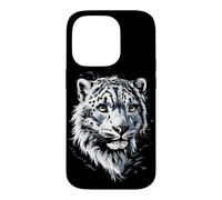 Carcasa para iPhone 14 Pro Leopardo de Las Nieves Panthera Uncia Gran Felino