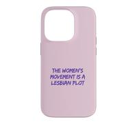 Carcasa para iPhone 14 Pro Lesbian Plot Vintage 70s Feminist tee Lavender Menace Histor