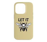 Carcasa para iPhone 14 Pro Let it Bee Sign,Be Kind Queen Bee Lovers Bee Kind Bee Design