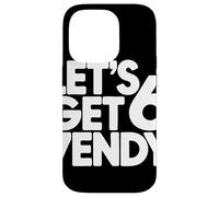 Carcasa para iPhone 14 Pro Let's Get 6 7endy Tipografía Retro Años 60 70 Cumpleaños