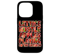 Carcasa para iPhone 14 Pro Lettice Hustle Apples Playing on The Gridiron