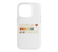 Carcasa para iPhone 14 Pro Level 05 Complete Vintage 05 Years 5th Wedding Anniversary