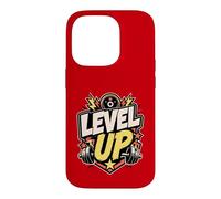 Carcasa para iPhone 14 Pro Level UP | Gimnasio/Sala Fitness Motivación Deportiva