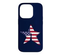 Carcasa para iPhone 14 Pro Libertad Bandera Americana Estados Unidos América Patriota Estrella