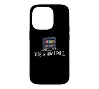 Carcasa para iPhone 14 Pro Librarian - This Is How I Roll Library Book Bookworm Reading