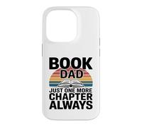 Carcasa para iPhone 14 Pro Libro Papá Solo Un Capítulo Más Siempre Lector