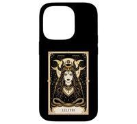 Carcasa para iPhone 14 Pro Lilith Tarot Card Wicca Gothic Goddess Pagan Ocult