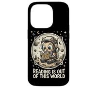 Carcasa para iPhone 14 Pro Linda Lectura de Astronauta está Fuera de Este Mundo Bookworm Niño
