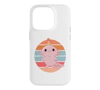 Carcasa para iPhone 14 Pro Lindo diseño Retro de Fiesta Axolotl