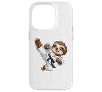 Carcasa para iPhone 14 Pro Lindo Perezoso Karate Kid Artes Marciales