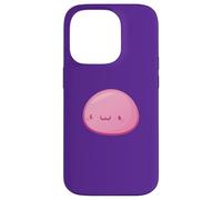 Carcasa para iPhone 14 Pro Lindo Personaje Kawaii Rosa Blob Adorable