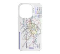 Carcasa para iPhone 14 Pro Londres Reino Unido Metro Train Railway - Souvenir Ruta Mapa Europa