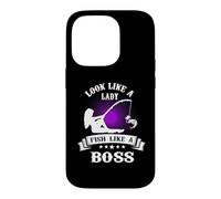 Carcasa para iPhone 14 Pro Look Like A Lady Fish Like A Boss Funny Fishing Outdoors