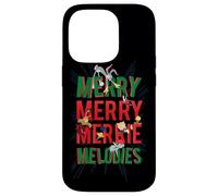 Carcasa para iPhone 14 Pro Looney Tunes Merry Merry Melodies Christmas