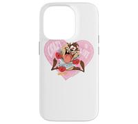 Carcasa para iPhone 14 Pro Looney Tunes Taz Crazy In Love Valentine's Day