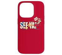 Carcasa para iPhone 14 Pro Looney Tunes Wile E. Coyote and Roadrunner See Ya