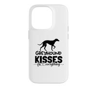 Carcasa para iPhone 14 Pro Los Besos de geryhound lo arreglan Todo.