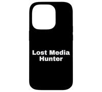 Carcasa para iPhone 14 Pro Lost Media Hunter | Internet Misterio Retro Digital
