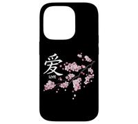 Carcasa para iPhone 14 Pro Love Kanji Symbol & Japanese Sakura Valentine’s Day