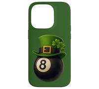 Carcasa para iPhone 14 Pro Lucky Eight 8 Ball Shirt with Shamrock and Four Leaf Clover