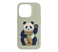 Carcasa para iPhone 14 Pro Lucky Maneki Neko Panda Ukiyo-e Arte Japonés Estética