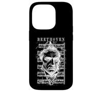 Carcasa para iPhone 14 Pro Ludwig Van Beethoven Partitura Clásica Retrato Vintage