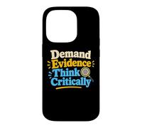 Carcasa para iPhone 14 Pro Lupa Divertida de la Huella Dactilar de la evidencia de la Ciencia forense