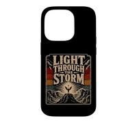 Carcasa para iPhone 14 Pro Luz a través de la tormenta Cruz Cris