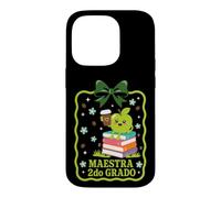 Carcasa para iPhone 14 Pro Maestra 2do Grado Second Grade Back to School