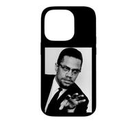 Carcasa para iPhone 14 Pro Malcolm X Presidente Activista de Derechos Humanos en 1965