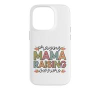 Carcasa para iPhone 14 Pro Mamá Rezando Guerreros Fuerte Madre