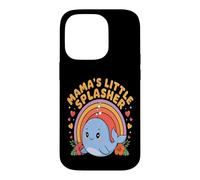 Carcasa para iPhone 14 Pro Mama's Little Splasher Cute Whale Mom Kids
