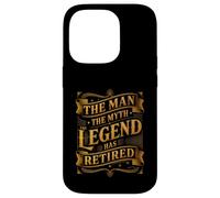 Carcasa para iPhone 14 Pro Man The Myth Legend ha Jubilado Veterano de jubilación