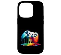 Carcasa para iPhone 14 Pro Mando de Videojuegos Gráfico Divertido Gamer Niños Chicos