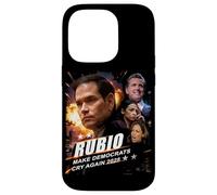 Carcasa para iPhone 14 Pro Marco Rubio 2028 Make Democrats Cry Again Action Poster