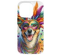 Carcasa para iPhone 14 Pro Mardi Gras Cirneco dell'Etna Perro