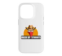 Carcasa para iPhone 14 Pro Mask Up Students Back To School Social distancing Teachers