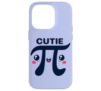 Carcasa para iPhone 14 Pro Matemáticas Pi Amantes de Las matemáticas Divertido símbolo Pi Juego de Palabras Cutie Pi