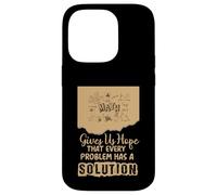 Carcasa para iPhone 14 Pro Math Gives Us Hope Problem Solution Inspirational Teacher